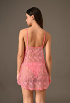 Allure Soft Net Shrug Nighty