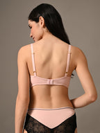 Vivienne Lace and Mesh Full-Cup Bra