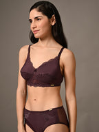 Vivienne Lace and Mesh Full-Cup Bra