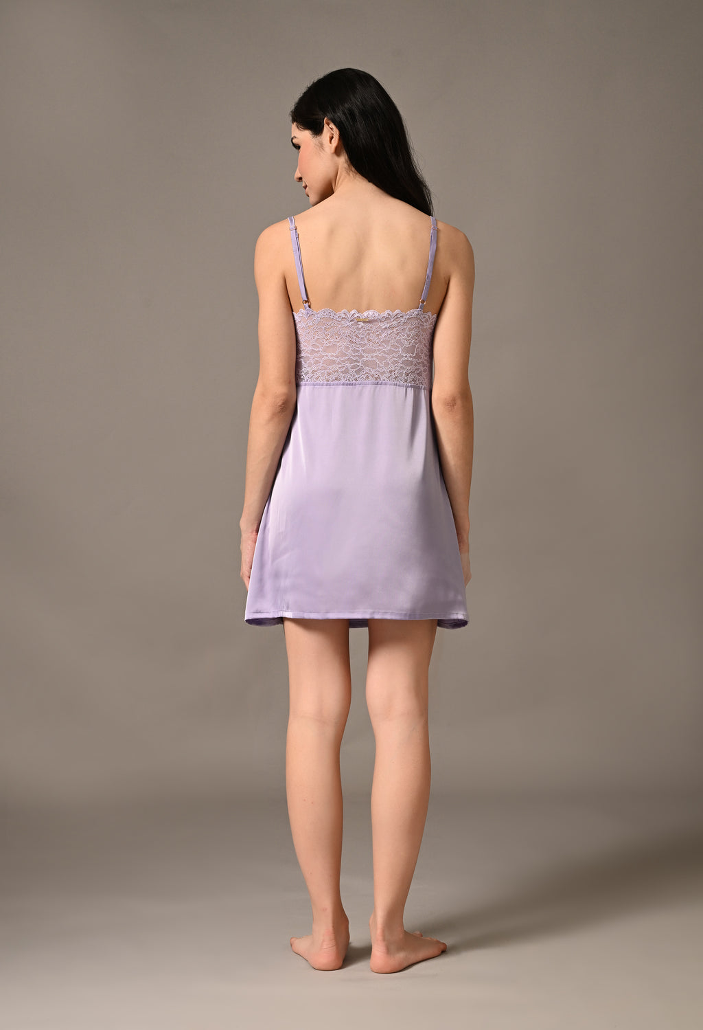 Luna Satin Slip Dress