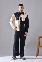 Unisex Wide-Leg Cargo Pants with Utility Pockets | Modern Streetwear Trousers