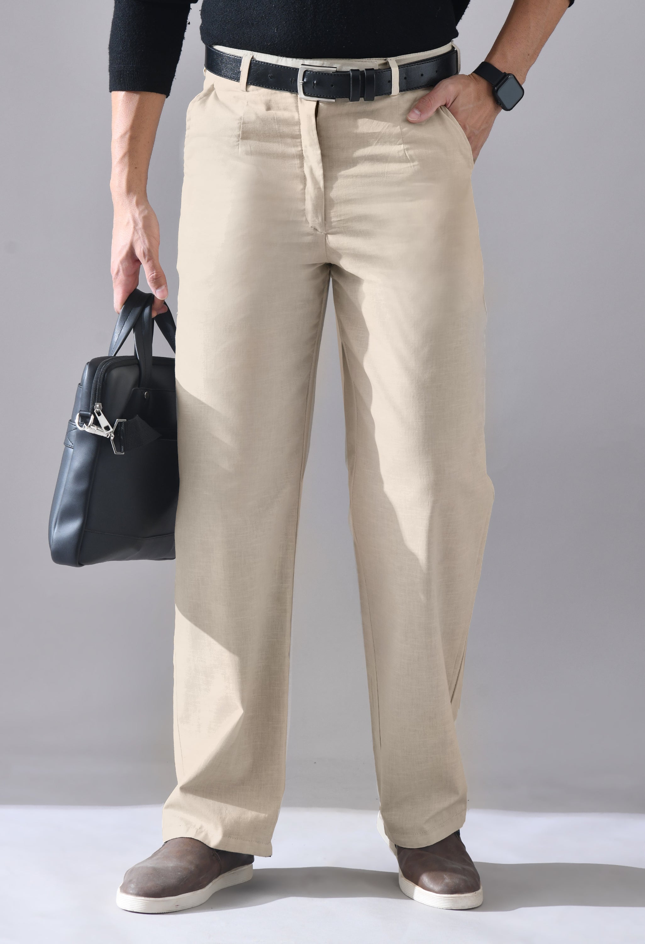 Reversible Linen Relaxed Fit Pants | Unisex, Lightweight & Sustainable