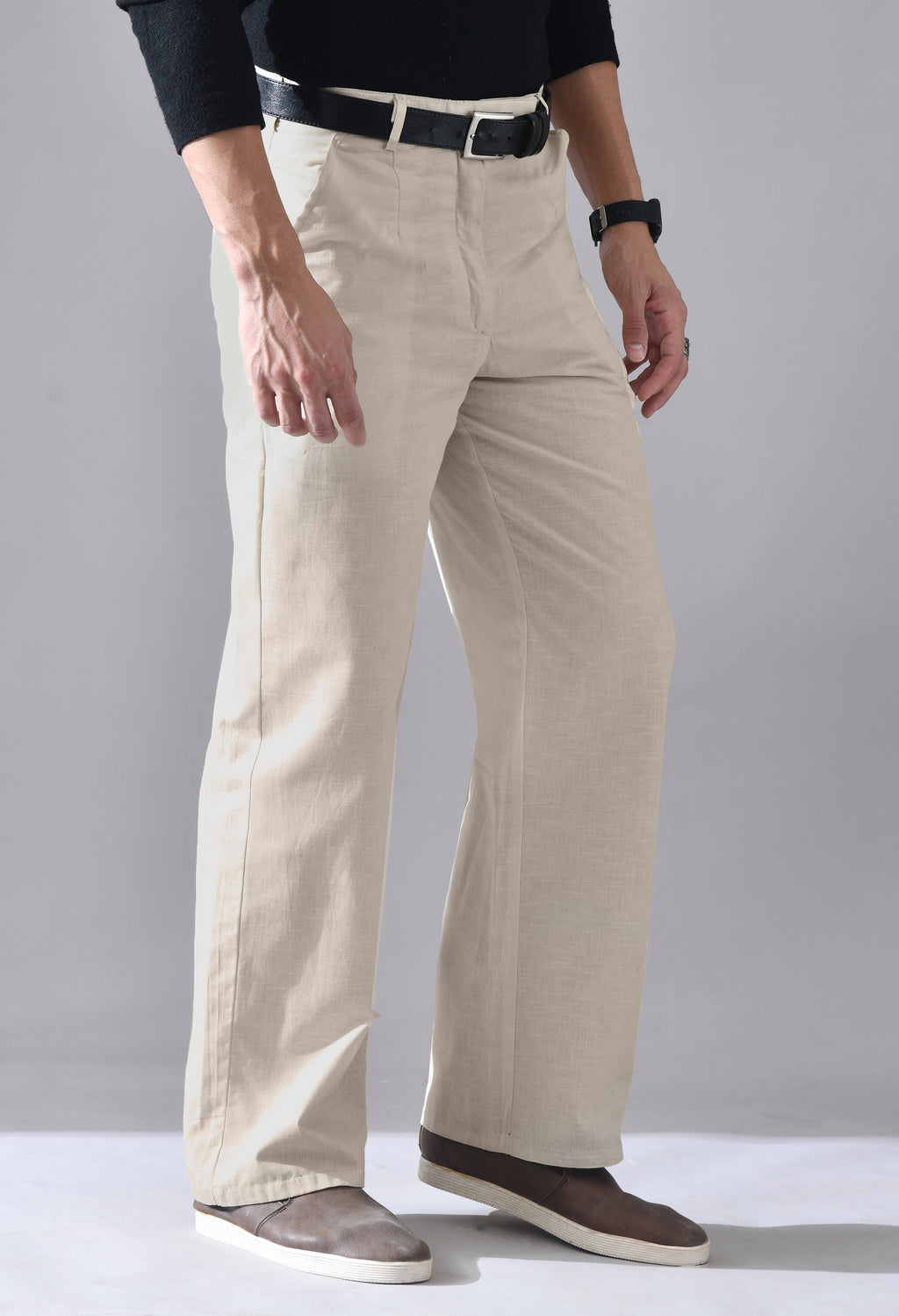 Reversible Linen Relaxed Fit Pants | Unisex, Lightweight & Sustainable