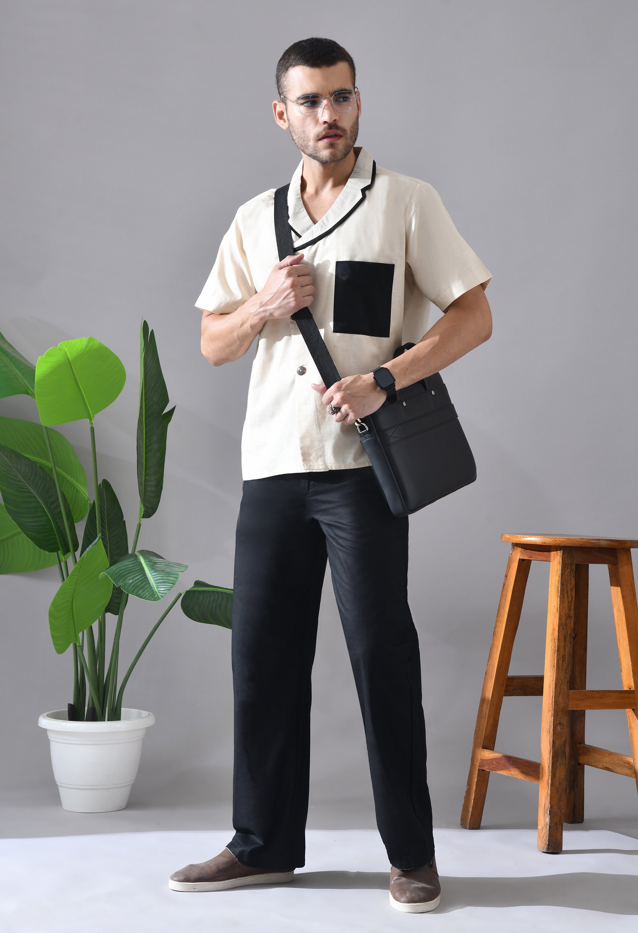 Reversible Linen Relaxed Fit Pants | Unisex, Lightweight & Sustainable
