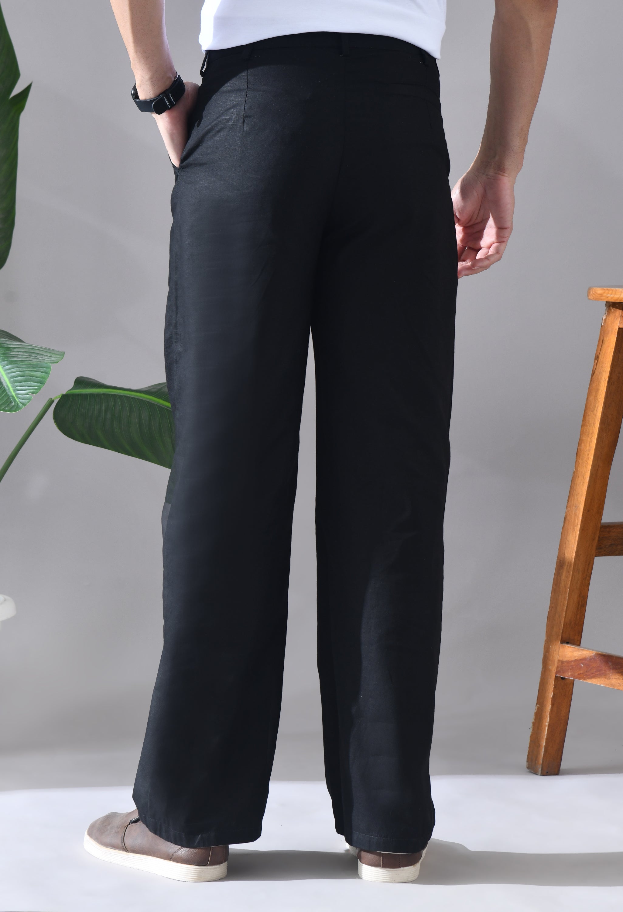 Reversible Linen Relaxed Fit Pants | Unisex, Lightweight & Sustainable