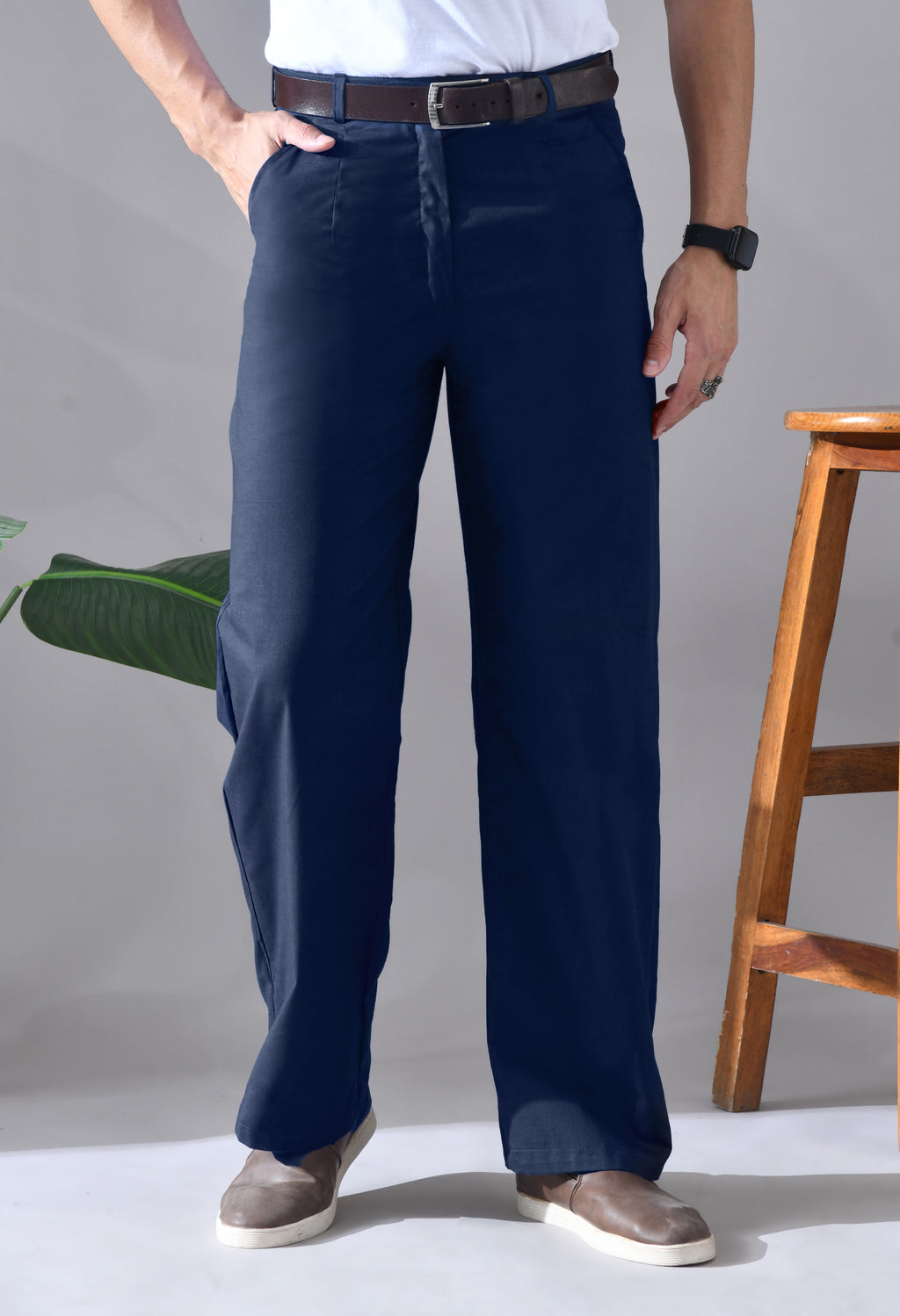 Reversible Linen Relaxed Fit Pants | Unisex, Lightweight & Sustainable