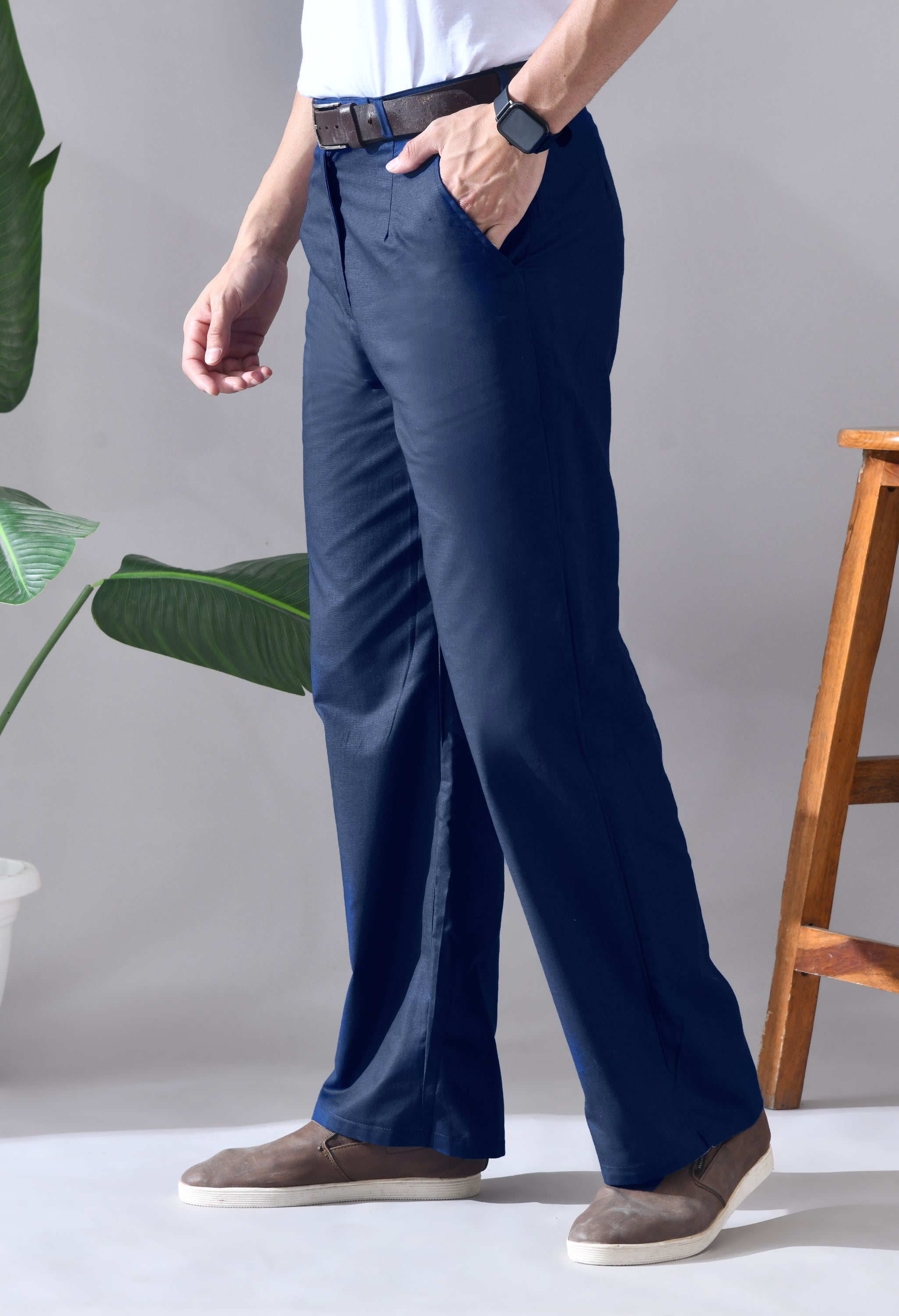 Reversible Linen Relaxed Fit Pants | Unisex, Lightweight & Sustainable