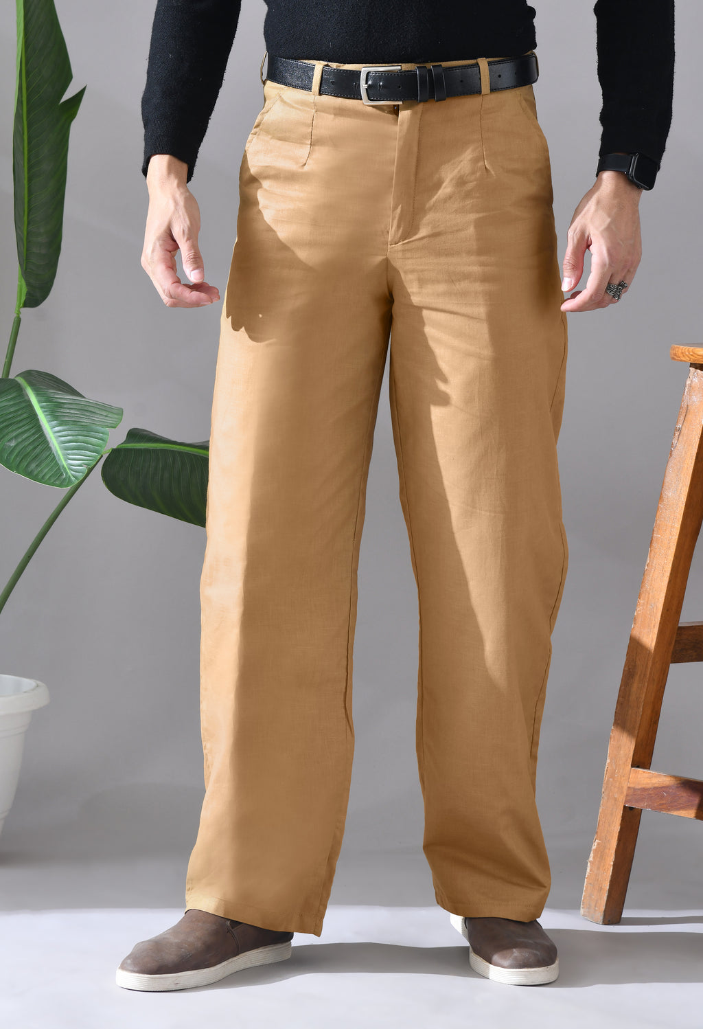 Reversible Linen Relaxed Fit Pants | Unisex, Lightweight & Sustainable