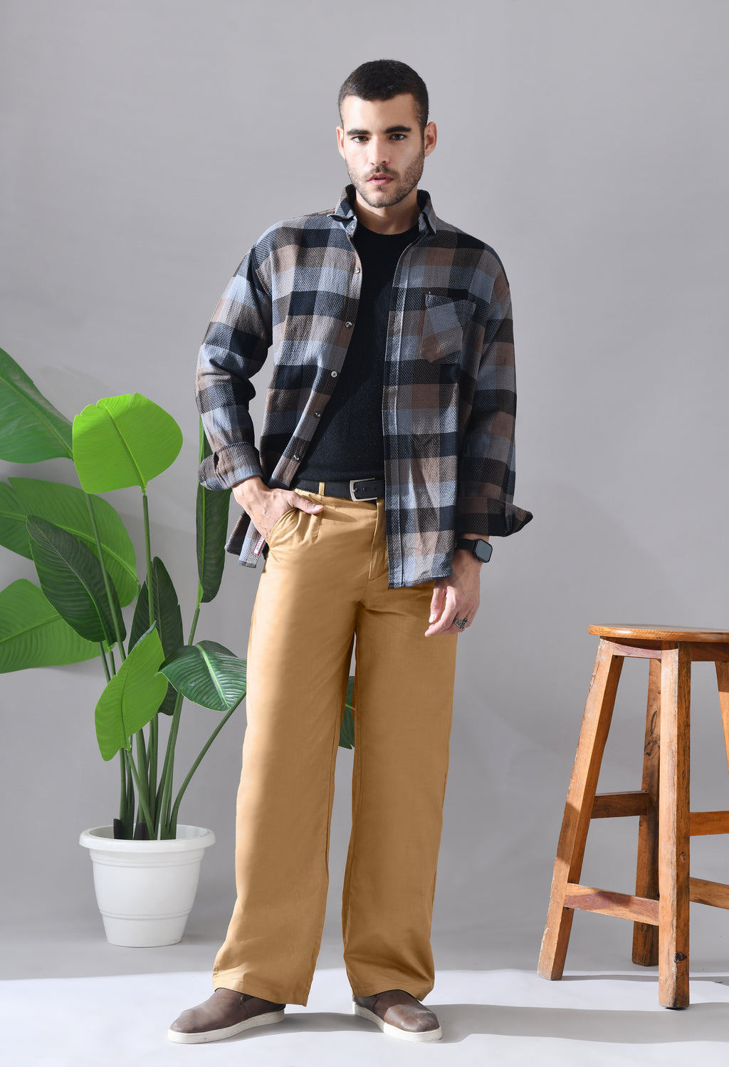Reversible Linen Relaxed Fit Pants | Unisex, Lightweight & Sustainable