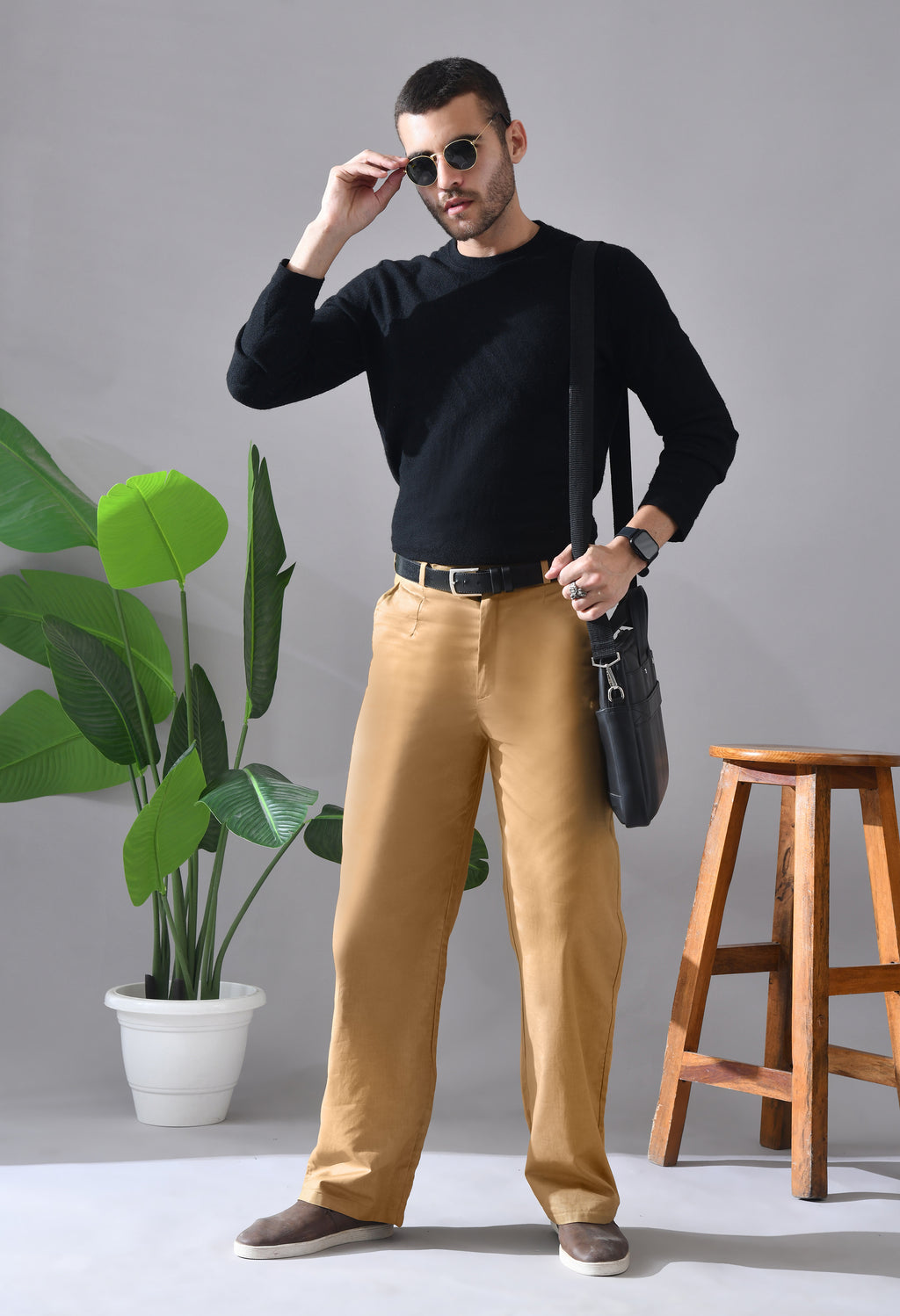 Reversible Linen Relaxed Fit Pants | Unisex, Lightweight & Sustainable