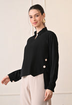 Elan Lumiere Side-Panel Shirt | Stylish Tailored Shirt for Work or Casual Wear