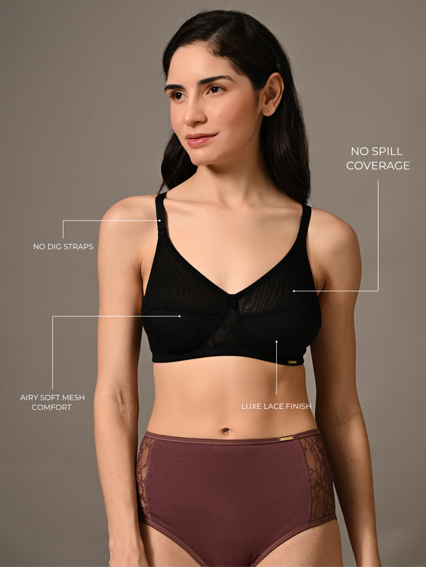 Sophie Wireless Full-Cup Bra