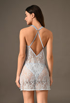 Amour Soft Net Slip Dress