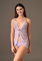 Allure Soft Net Shrug Nighty