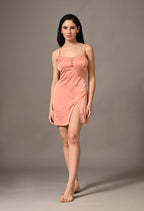 Luna Satin Slip Dress