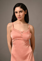 Luna Satin Slip Dress