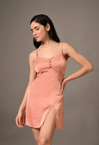 Luna Satin Slip Dress