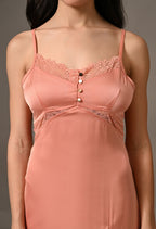 Luna Satin Slip Dress