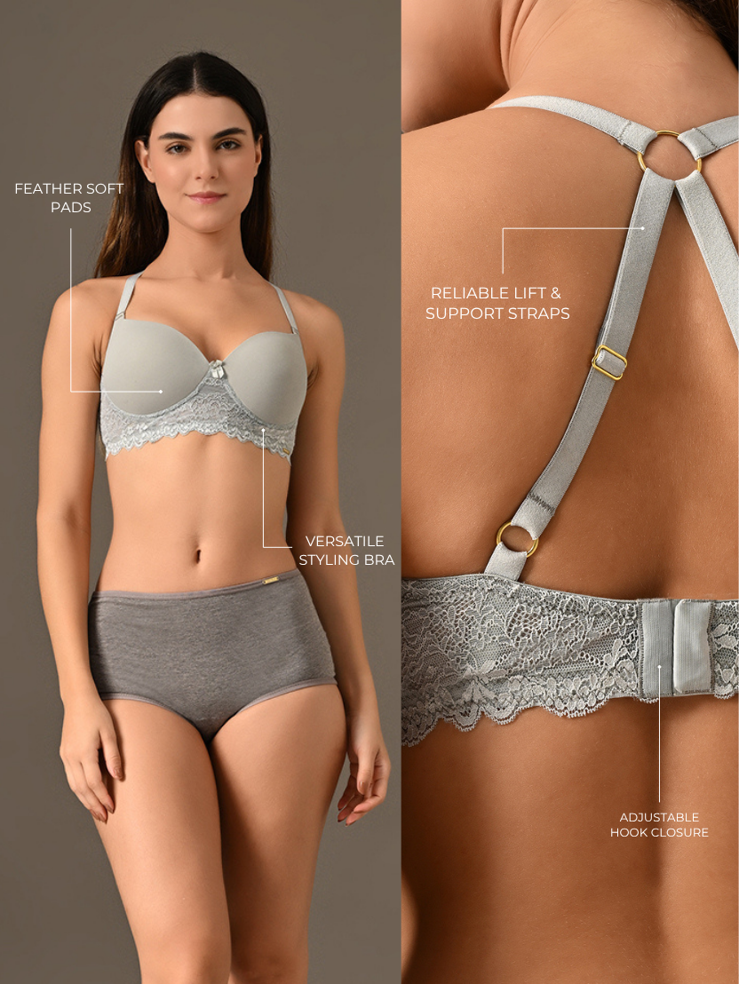 Ophelia Padded Halter Neck Bra
