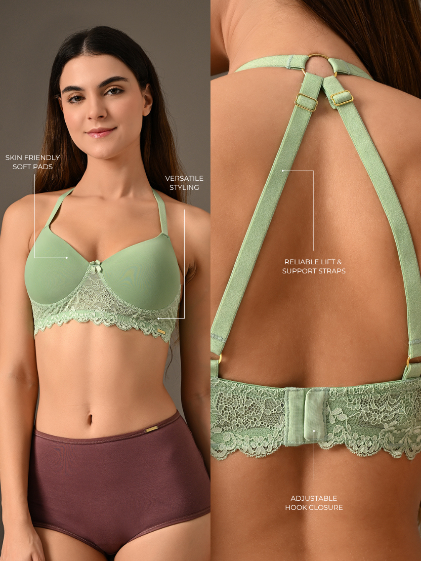 Ophelia Padded Halter Neck Bra
