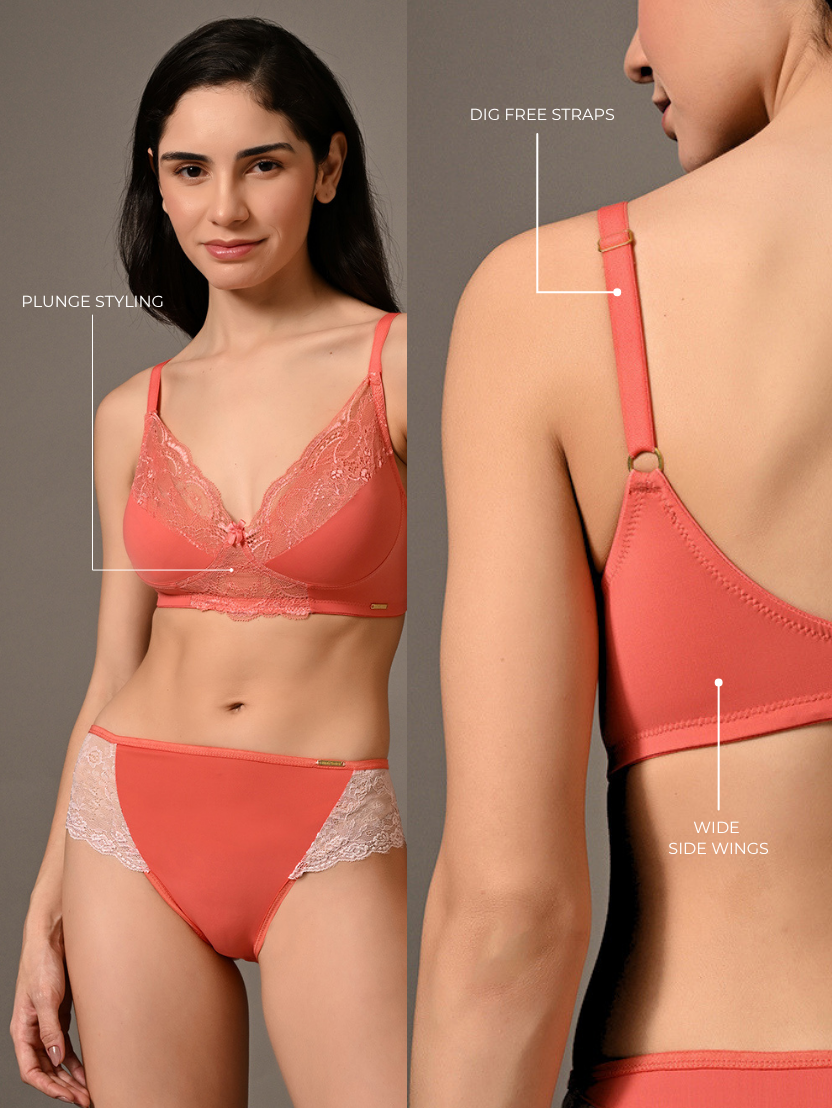 Elodie Wireless Plunge Bra