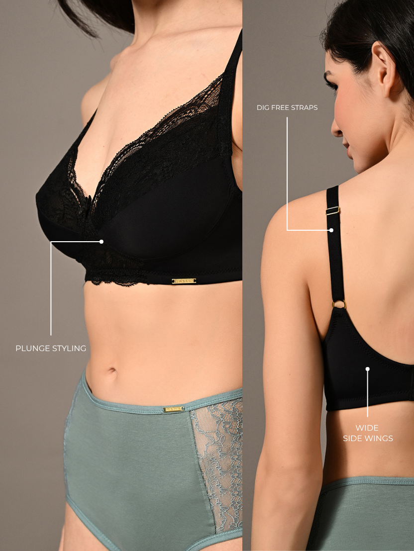 Elodie Wireless Plunge Bra