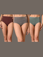 Noelle Mid-Rise Brief Panties (Pack of 3)